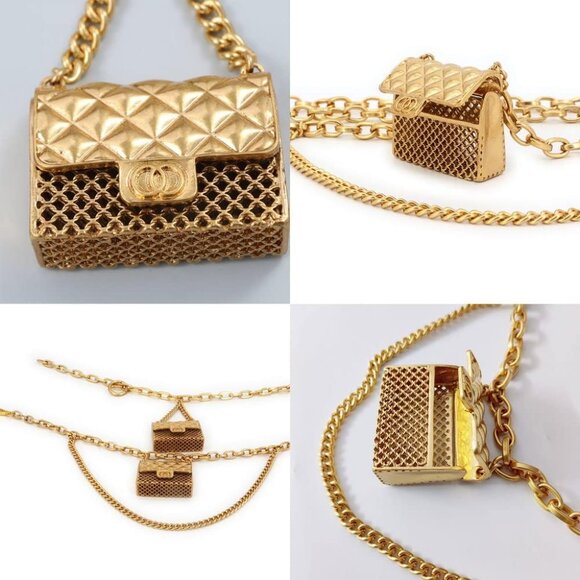 Mini Waist Bag Women Metal Small Belt Fanny Pack Trendy Y2K Accessory - Picture 4 of 7